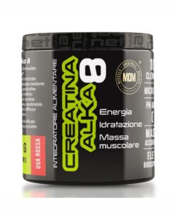 NET INTEGRATORI CREATINA ALKA 8 integratore di creatina gusto UVA ROSSA 200g