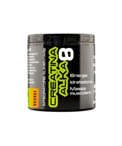 NET INTEGRATORI CREATINA ALKA 8 integratore di creatina gusto ARANCIA 200g