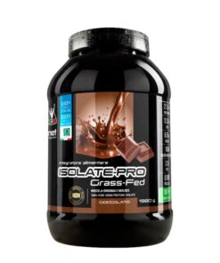 Net Integratori ISOLATE PRO GRASS-FED  Proteine Isolate con EAA e BCAA gusto CIOCCOLATO 1980g
