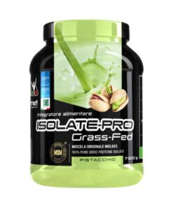 Net Integratori ISOLATE PRO GRASS-FED Proteine Isolate EAA e BCAA gusto PISTACCHIO 700g