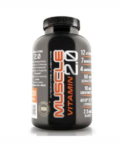 Net Integratori MUSCLE VITAMIN 2.0 multivitaminico per energia e recupero muscolare 120cps