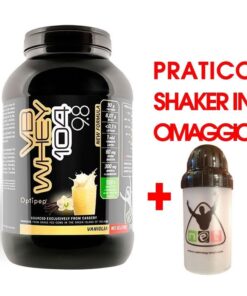 Net Integratori Proteine VB Whey 104 9.8 900 gr Cuore di vaniglia con SHAKER