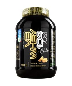 Net Integratori VB WHEY 104 9088 ELITE con sieroproteine del latte 900g COOKIES and CREAM