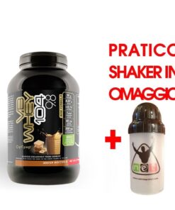 Net Integratori Proteine VB Whey 104 9.8 900 gr Wafer Nocciola con SHAKER OMAGGIO