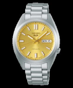 SEIKO Orologio Seiko 5 Sports Automatico quadrante Giallo SRPL59K1