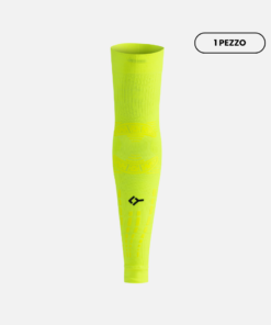FLOKY NO STRAIN Evolution GIALLO FLUO Manicotto biomeccanico L-XL + Omaggio Overgrip FLNS2T3003