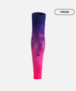 FLOKY NO STRAIN Evolution Pink Nebula Manicotto biomeccanico XS-S + Omaggio Overgrip FLNSF2T1081
