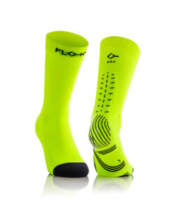 FLOKY GRF Medium calza biomeccanica Basket, Pallavolo, Crossfit... GIALLO FLUO L/XL - 44/47  FLMM3DL/XL003