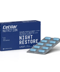 Cetilar NIGHT RESTORE Riposo notturno a base di Magnesio Sucrosomiale e Lactium 20 cps 8270697