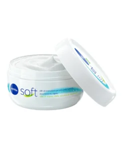 Nivea Soft 200 ml Crema idratante corpo viso mani multiuso con Vitamina E e Olio di Jojoba