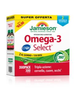 JAMIESON Promo Duopack Omega 3 Select IFOS 300 softgel