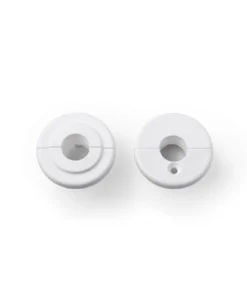 FAS 8PZ BOCCOLE F65 per aste passanti colore BIANCO 1BOC0160Bx8