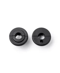 FAS 8PZ BOCCOLE F65 per aste passanti colore NERO 1BOC0160Nx8