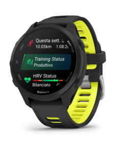 GARMIN Forerunner 170 MUSIC Black smartwatch GPS Running Cinturino Giallo Nero Art.010-03920-10 PREVENDITA