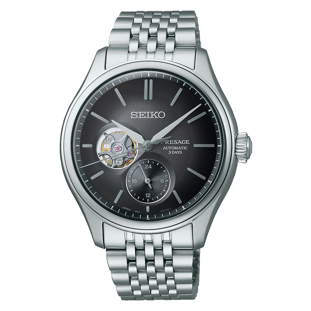 SEIKO Orologio PRESAGE CLASSIC Automatico con open heart SPB471J1