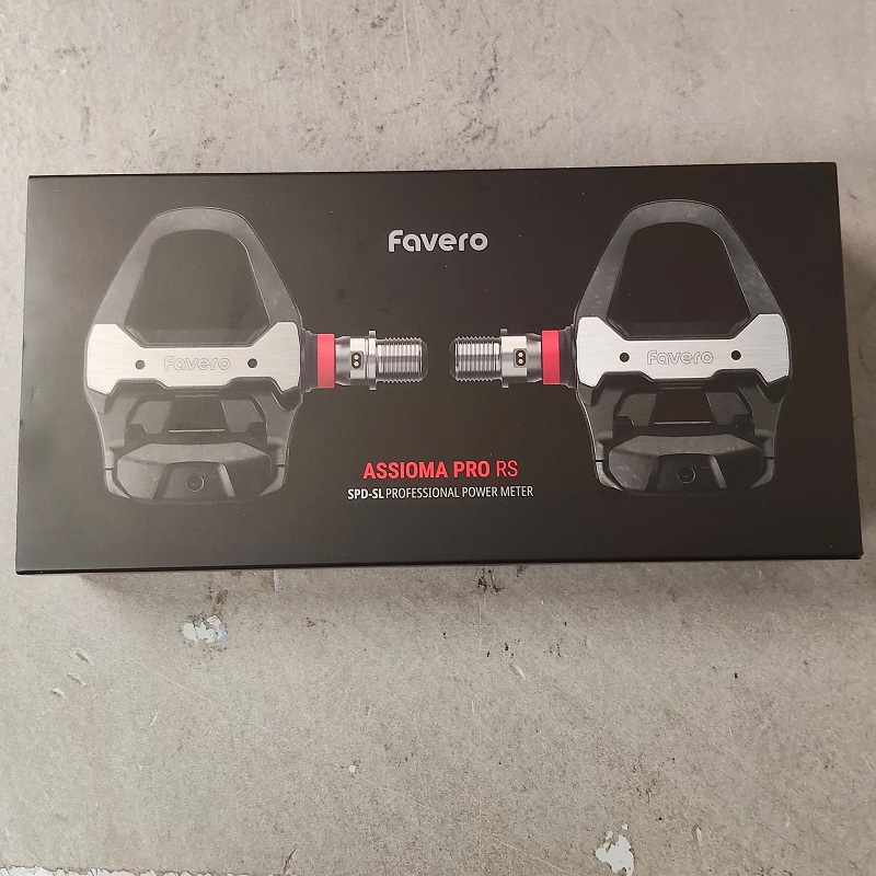 Favero ASSIOMA PRO RS-1 Pedali con Misuratore di potenza singolo sensore Ricondizionato