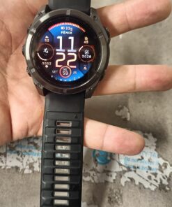 GARMIN Fenix 8 AMOLED Sapphire 51mm Carbon Grey DLC art 010-02905-21 USATO DA ESPOSIZIONE
