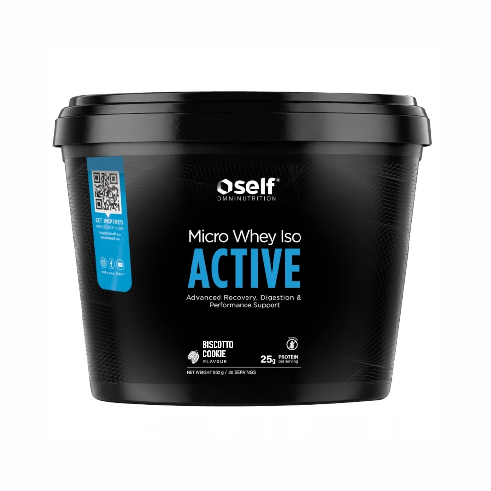 SELF OMNINUTRITION Micro Whey Iso Active proteine 900gr Cookie
